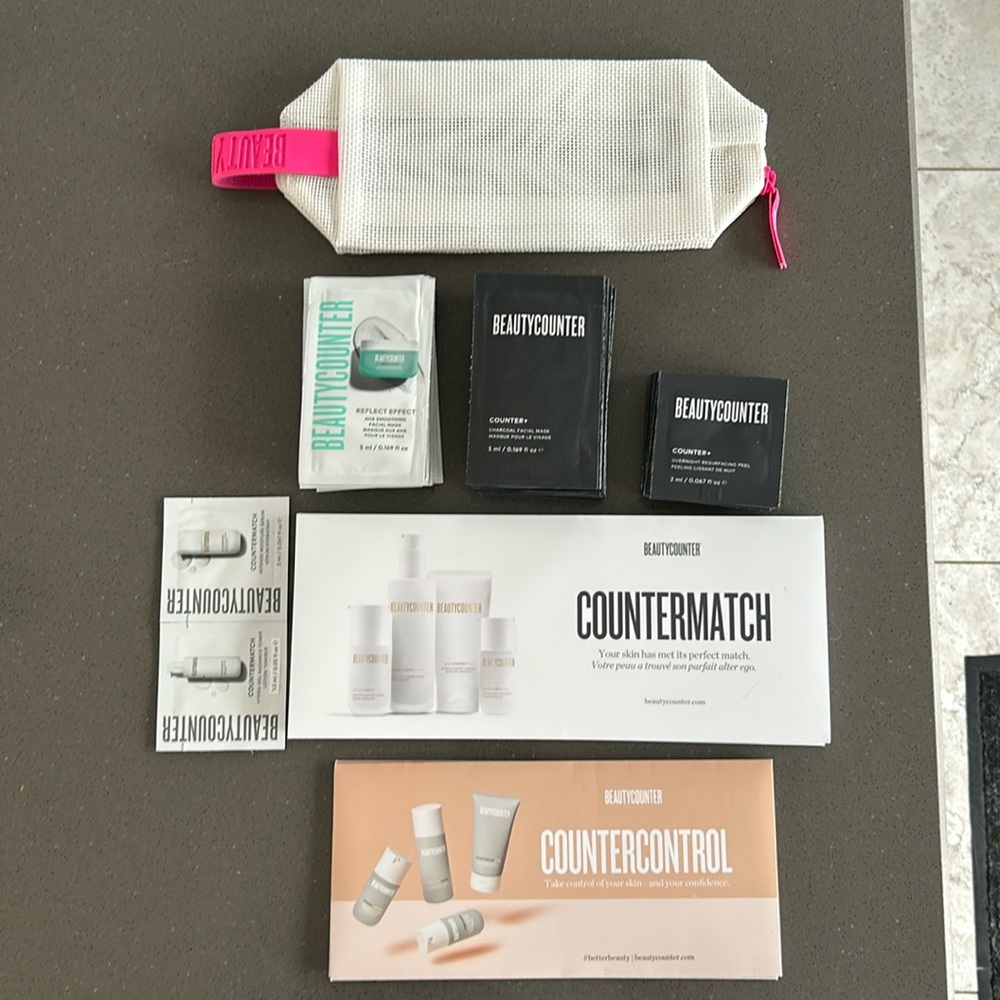 BEAUTYCOUNTER ✨Best Sellers✨ Samples & Make-Up Bag / Clean Beauty Haul